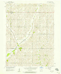 TREYNOR, IA HISTORICAL MAP GEOPDF 7.5X7.