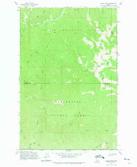 BACON PEAK, ID HISTORICAL MAP GEOPDF 7.5