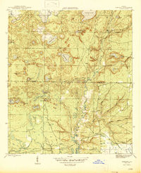 BENNETT, FL HISTORICAL MAP GEOPDF 7.5X7.