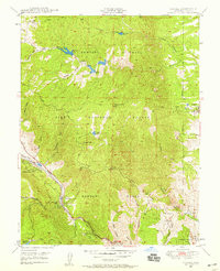 CASCADE, CO HISTORICAL MAP GEOPDF 7.5X7.