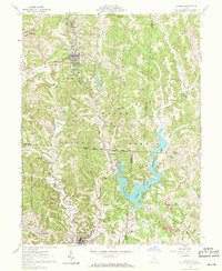 CORNING, OH HISTORICAL MAP GEOPDF 7.5X7.