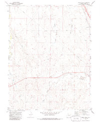 BEUCK DRAW, CO HISTORICAL MAP GEOPDF 7.5