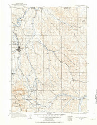 SHERIDAN, WY-MT HISTORICAL MAP GEOPDF 30