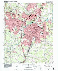ROCKY MOUNT, NC HISTORICAL MAP GEOPDF 7.