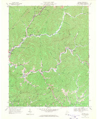 MATHENY, WV HISTORICAL MAP GEOPDF 7.5X7.