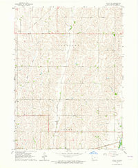 AVOCA NW, IA HISTORICAL MAP GEOPDF 7.5X7