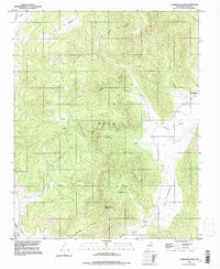 COMANCHE PEAK, NM HISTORICAL MAP GEOPDF