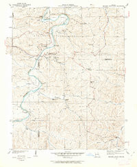 MERAMEC STATE PARK, MO HISTORICAL MAP GE
