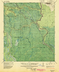 LAKE CHICOT, LA HISTORICAL MAP GEOPDF 15
