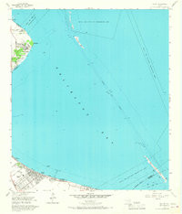 BACLIFF, TX HISTORICAL MAP GEOPDF 7.5X7.