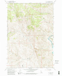 HAT CREEK, ID HISTORICAL MAP GEOPDF 7.5X