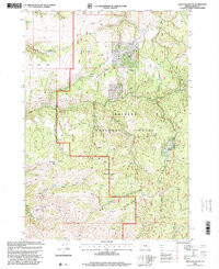 GRAYLOCK BUTTE, OR HISTORICAL MAP GEOPDF