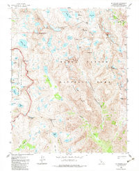 MOUNT GODDARD, CA HISTORICAL MAP GEOPDF