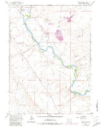 STEVENS FLAT, WY HISTORICAL MAP GEOPDF 7