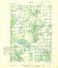 CLARKSTON, MI HISTORICAL MAP GEOPDF 7.5X