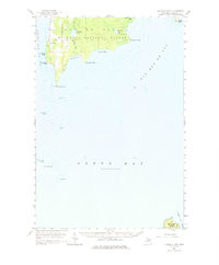 PENINSULA POINT, MI HISTORICAL MAP GEOPD