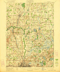 RIVES JUNCTION, MI HISTORICAL MAP GEOPDF