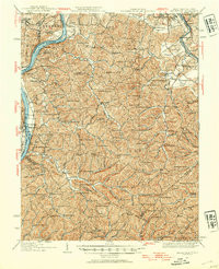 BELLEVILLE, WV-OH HISTORICAL MAP GEOPDF