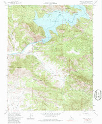 PINE FLAT DAM, CA HISTORICAL MAP GEOPDF