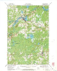 PHILLIPS, WI HISTORICAL MAP GEOPDF 15X15