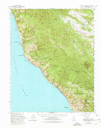CAPE SAN MARTIN, CA HISTORICAL MAP GEOPD