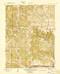 EUREKA, MO HISTORICAL MAP GEOPDF 7.5X7.5