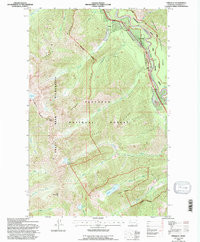 PINNACLE, MT HISTORICAL MAP GEOPDF 7.5X7