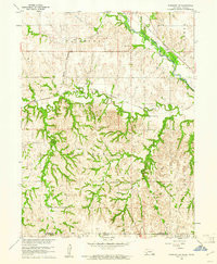 FAIRBURY SW, NE-KS HISTORICAL MAP GEOPDF