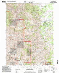 ETNA, CA HISTORICAL MAP GEOPDF 7.5X7.5 G