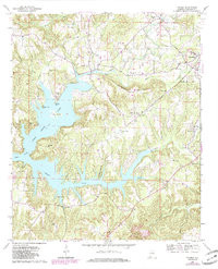 TRIMBLE, AL HISTORICAL MAP GEOPDF 7.5X7.