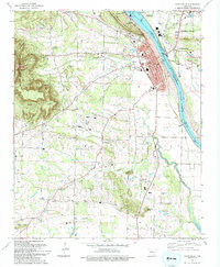 DARDANELLE, AR HISTORICAL MAP GEOPDF 7.5