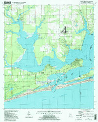 ORANGE BEACH, AL-FL HISTORICAL MAP GEOPD