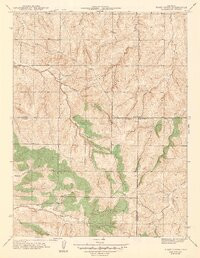 PINEY CREEK, CO HISTORICAL MAP GEOPDF 7.