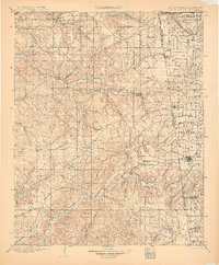 SILOAM SPRINGS, OK-AR-MO HISTORICAL MAP