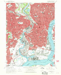 PHILADELPHIA, PA-NJ HISTORICAL MAP GEOPD