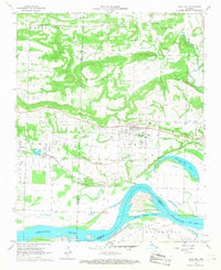 COAL HILL, AR HISTORICAL MAP GEOPDF 7.5X