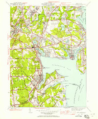 EAST GREENWICH, RI HISTORICAL MAP GEOPDF