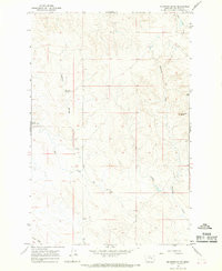 MCGINNIS BUTTE, MT HISTORICAL MAP GEOPDF