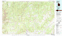 KANAB, UT-AZ HISTORICAL MAP GEOPDF 30X60