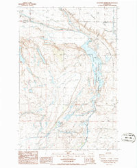 SCOOTENEY RESERVOIR, WA HISTORICAL MAP G
