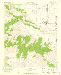 RITTER RIDGE, CA HISTORICAL MAP GEOPDF 7