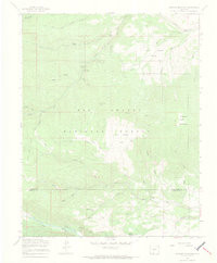 GREENIE MOUNTAIN, CO HISTORICAL MAP GEOP