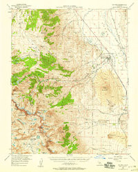 BIG PINE, CA HISTORICAL MAP GEOPDF 15X15