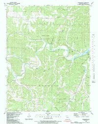 BARNUMTON, MO HISTORICAL MAP GEOPDF 7.5X