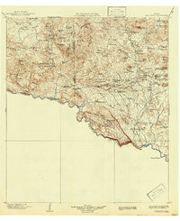 TERLINGUA, TX HISTORICAL MAP GEOPDF 30X3