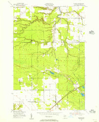 KINROSS, MI HISTORICAL MAP GEOPDF 7.5X7.