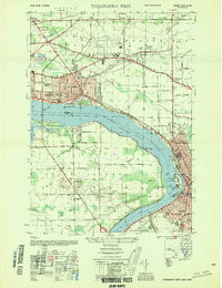 TONAWANDA WEST, NY HISTORICAL MAP GEOPDF