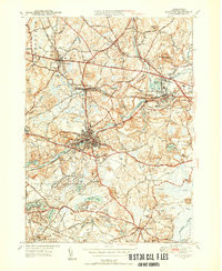 MAYNARD, MA HISTORICAL MAP GEOPDF 7.5X7.