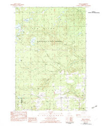 NISULA, MI HISTORICAL MAP GEOPDF 7.5X7.5
