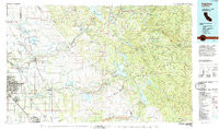 OAKDALE, CA HISTORICAL MAP GEOPDF 30X60